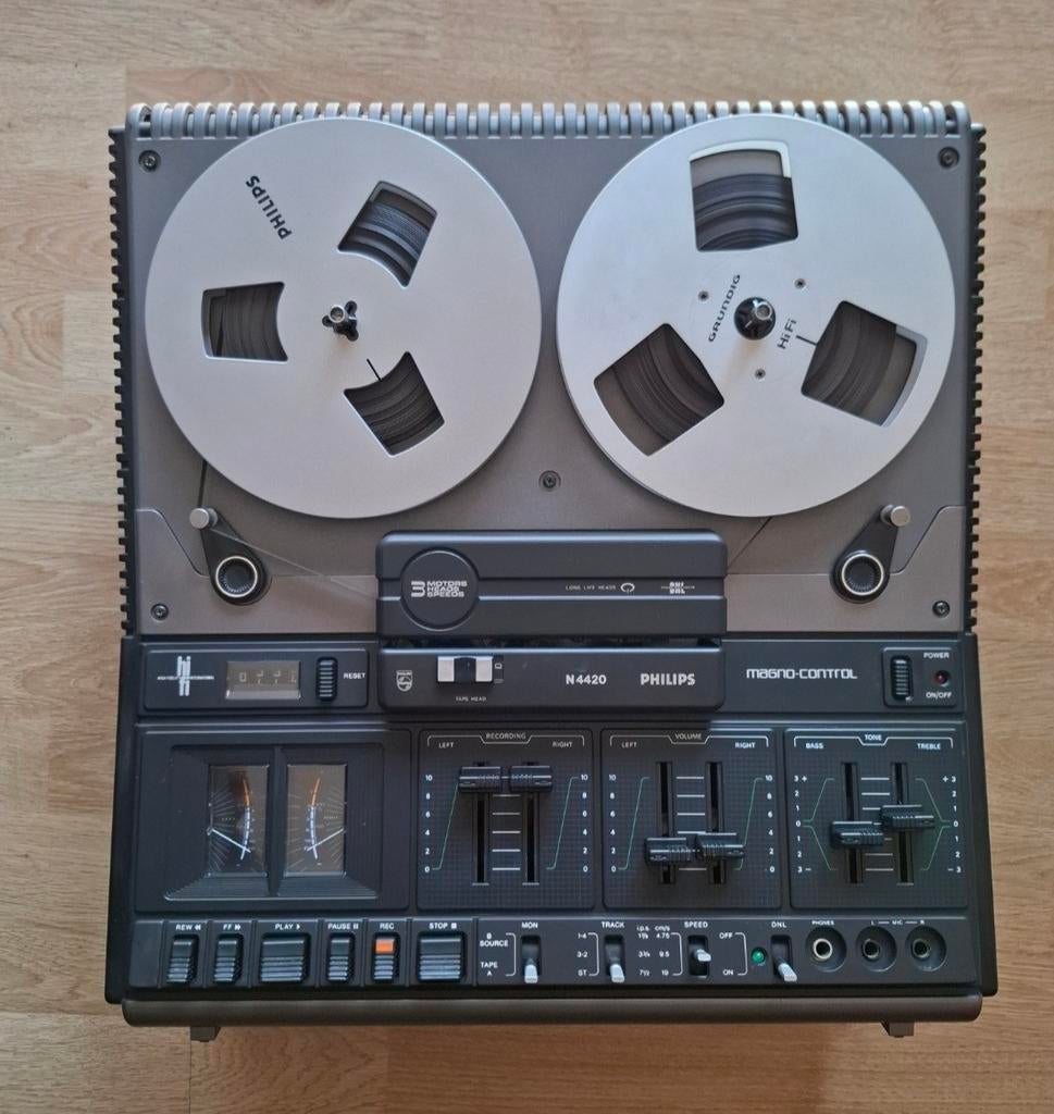 Philips N4420 déjà révisé impecabble, TV, Hi-fi & Vidéo, Enregistreurs audio, Enlèvement ou Envoi