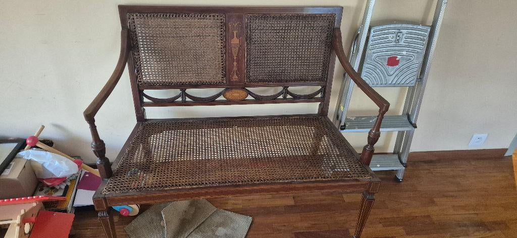 Magnifique banc 2 places de style anglais, Ophalen