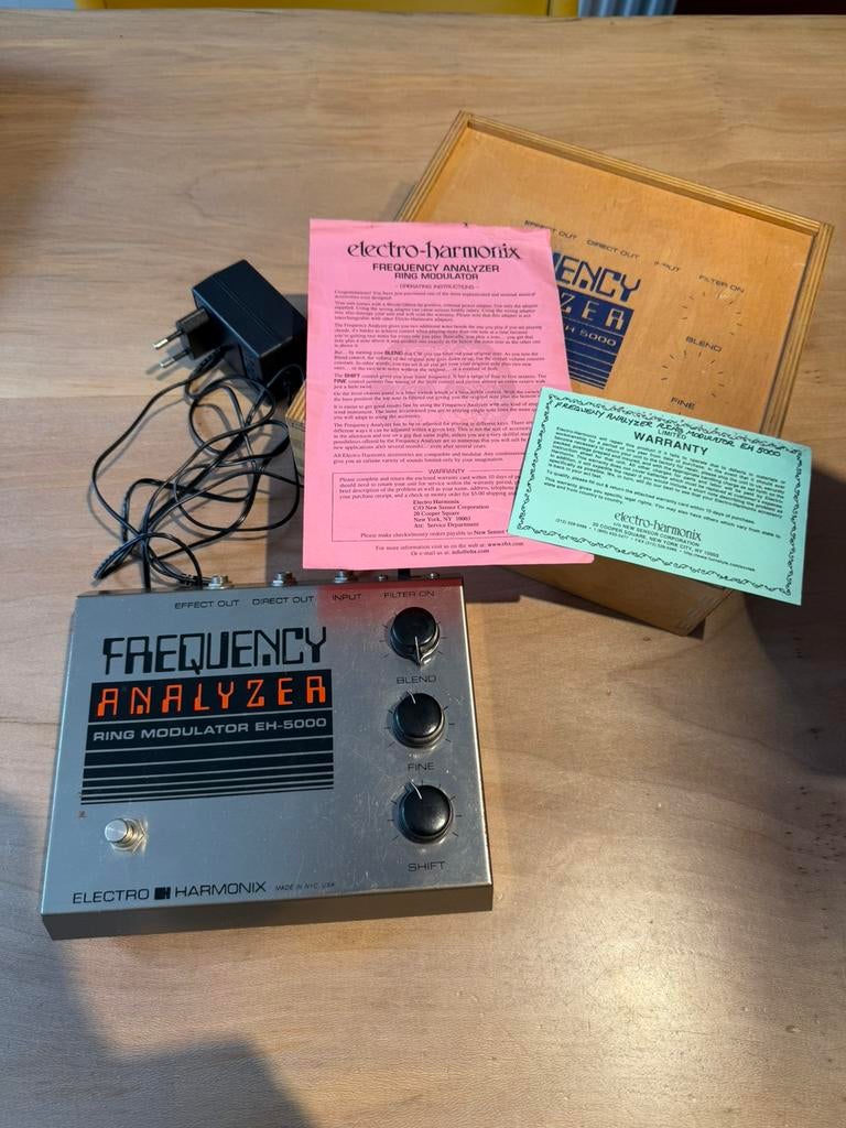 Electro-Harmonix Frequency Analyzer Ring Modulator, Muziek en Instrumenten, Effecten, Gebruikt, Ophalen of Verzenden