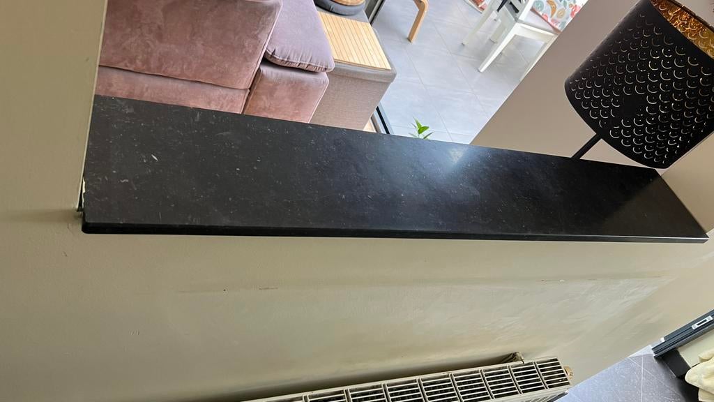 Zwart arduinen venstertablet, Ophalen, Gebruikt, Overige typen, Minder dan 20 cm