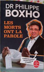 Les morts ont la parole : Philippe Boxho : FORMAT DE POCHE, Enlèvement ou Envoi, Utilisé, Société, Philippe Boxho