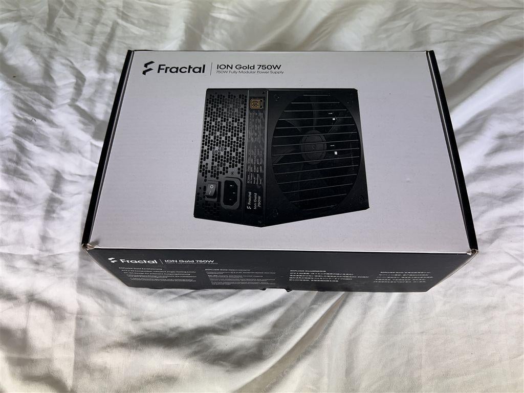 A7363. Fractal ION Gold 750W fully modular power supply, Computers en Software, Interne voedingen, Gebruikt, Ophalen of Verzenden