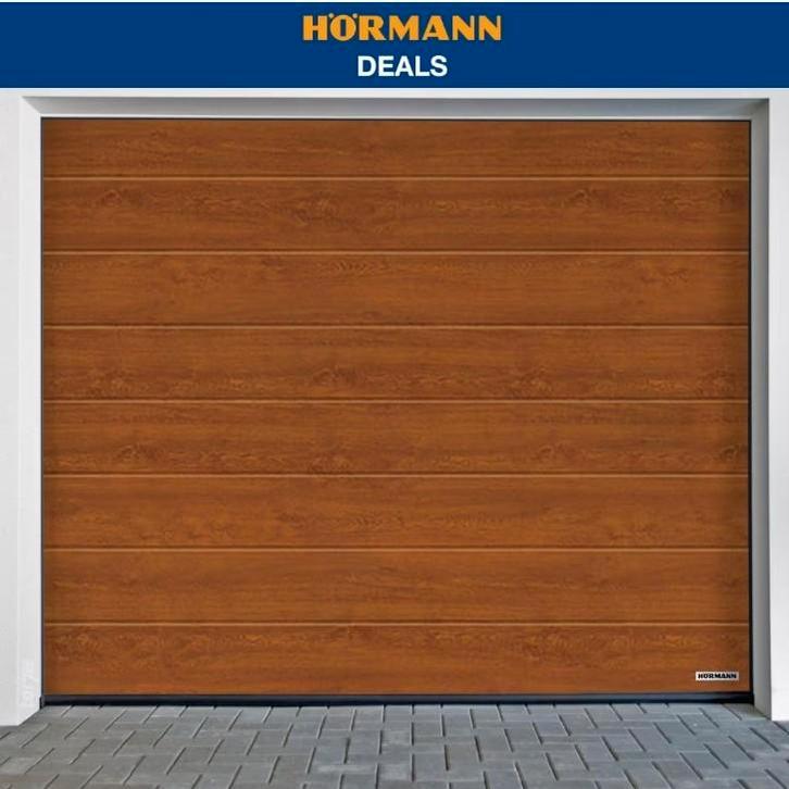 Hörmann Garagepoort – Topkwaliteit aan Actieprijs!, Doe-het-zelf en Bouw, Deuren en Vliegenramen, Nieuw, Garagedeur, 215 cm of meer