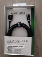 USB-C kabel 2 meter – nieuw – snelladen – direct beschikbaar, Electroménager, Électroménager & Équipement Autre, Enlèvement, Neuf