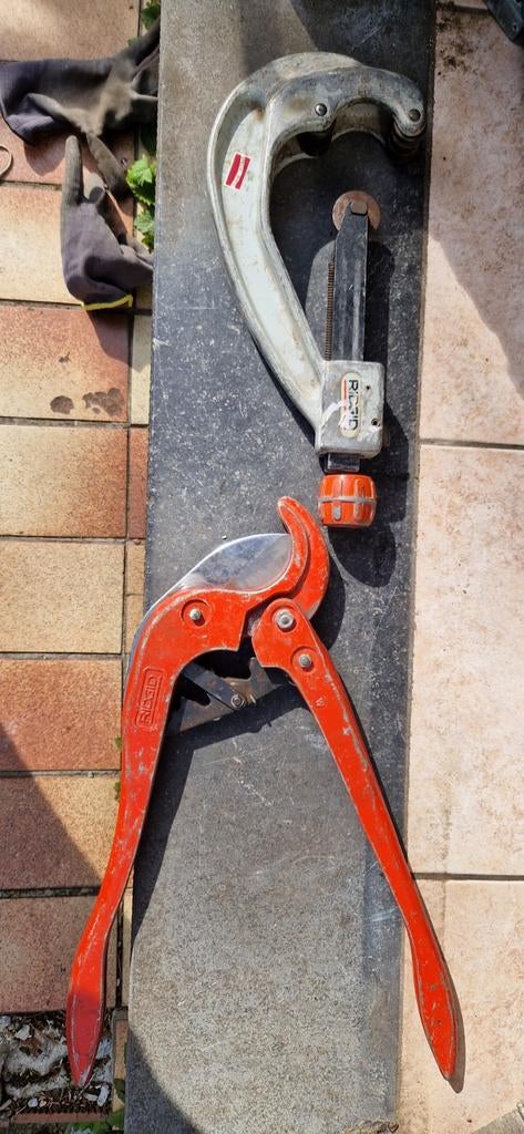 Lot Coupe-tubes Professionnels RIDGID, Cuivre