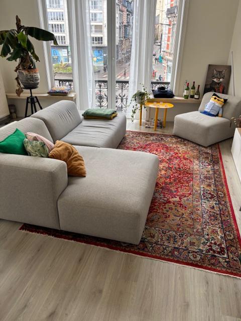 Zetel, 3 delen, Maison & Meubles, Enlèvement, Utilisé, Tissus