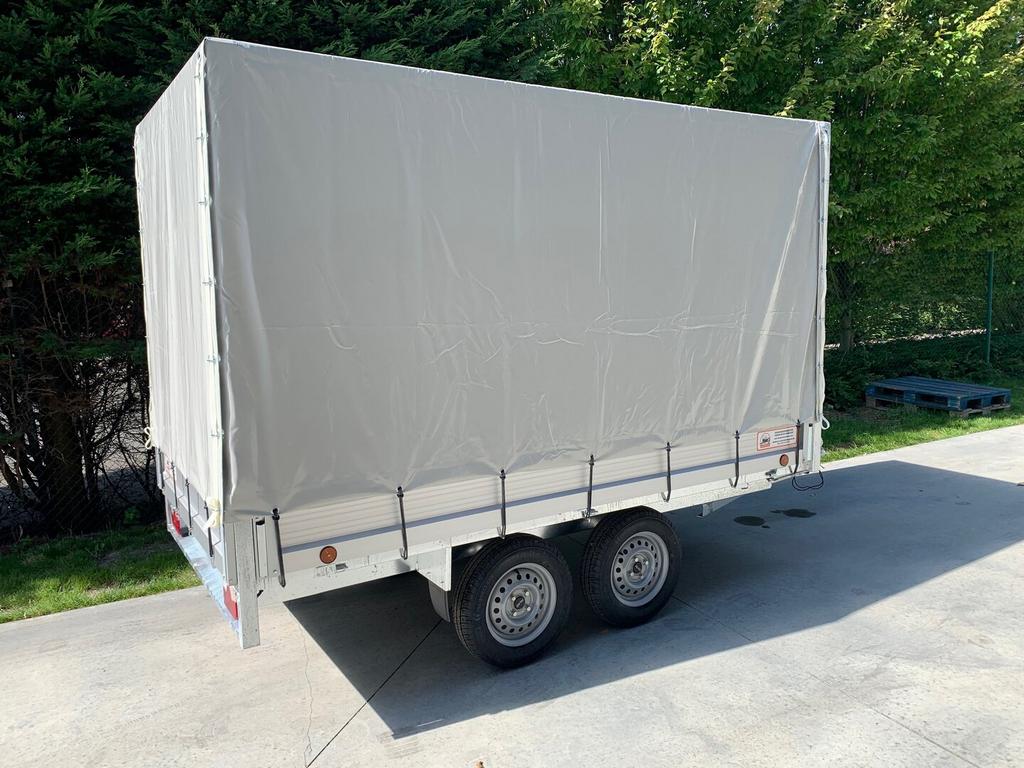 Grote gesloten remork te huur, Auto diversen, Aanhangers en Bagagewagens, Zo goed als nieuw, Ophalen