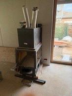 Cheminée avec foyer Totem EPI 900 3 faces, Enlèvement, Utilisé, Encastré, Cheminée au bois