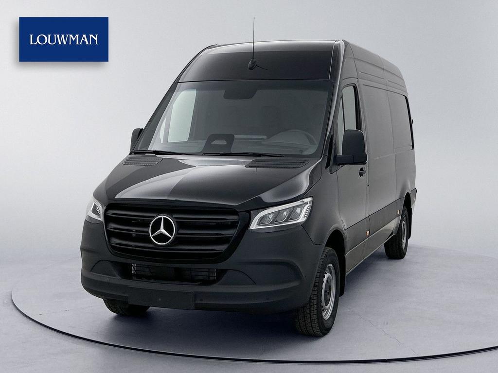 Mercedes-Benz Sprinter 319 1.9 CDI L2H2 Select 3500KG Trekha, Automaat, Zwart, Mercedes-Benz, Bedrijf