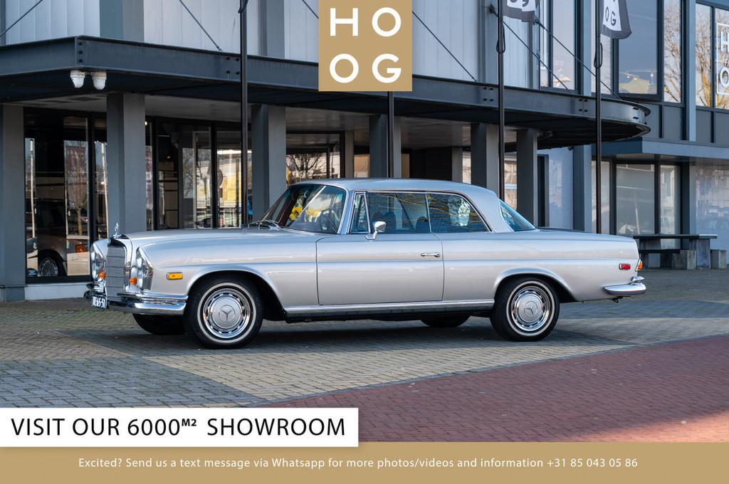 Mercedes-Benz S-Klasse 280 SE Coupé ( W111 ) (bj 1970), Automaat, Zwart, Bedrijf, 2778 cc
