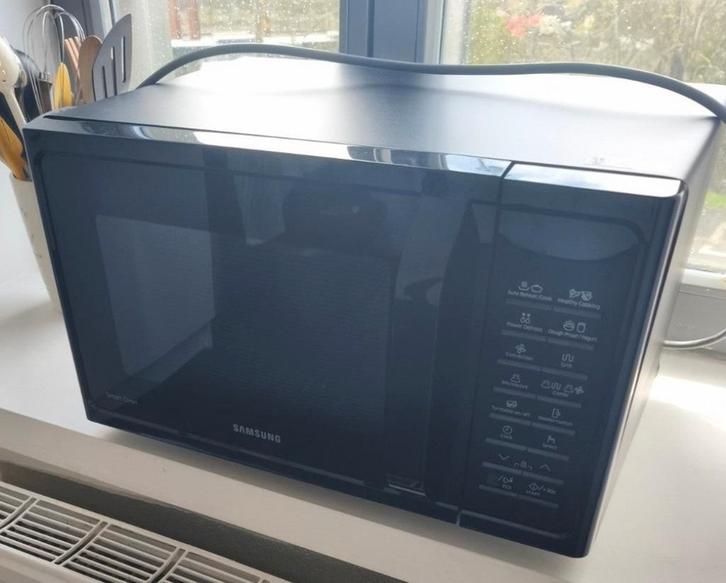 Samsung MC28H5015AK, Electroménager, Micro-ondes, Comme neuf, À Poser, Four, Enlèvement