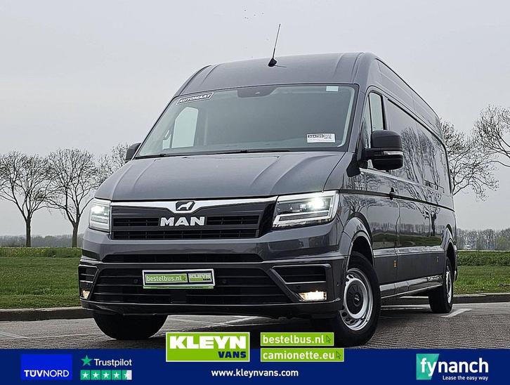 MAN TGE 3.180 L4H3 LED Navi !, Auto's, Bestelwagens en Lichte vracht, Bedrijf, ABS, Airconditioning, Centrale vergrendeling, Metaalkleur