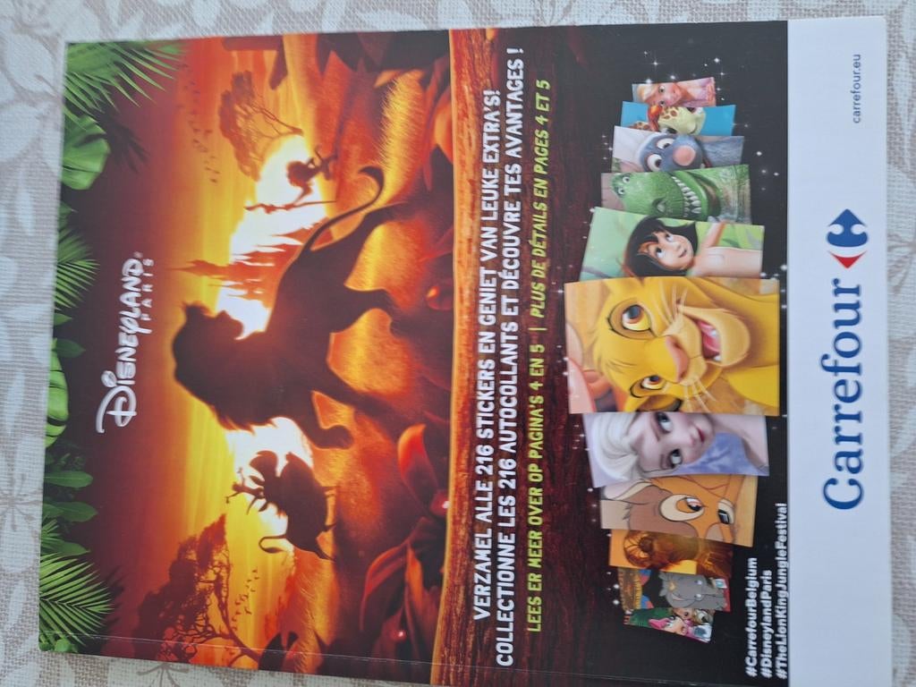 Verzamelalbums disneyland leeg, Verzamelen, Ophalen of Verzenden