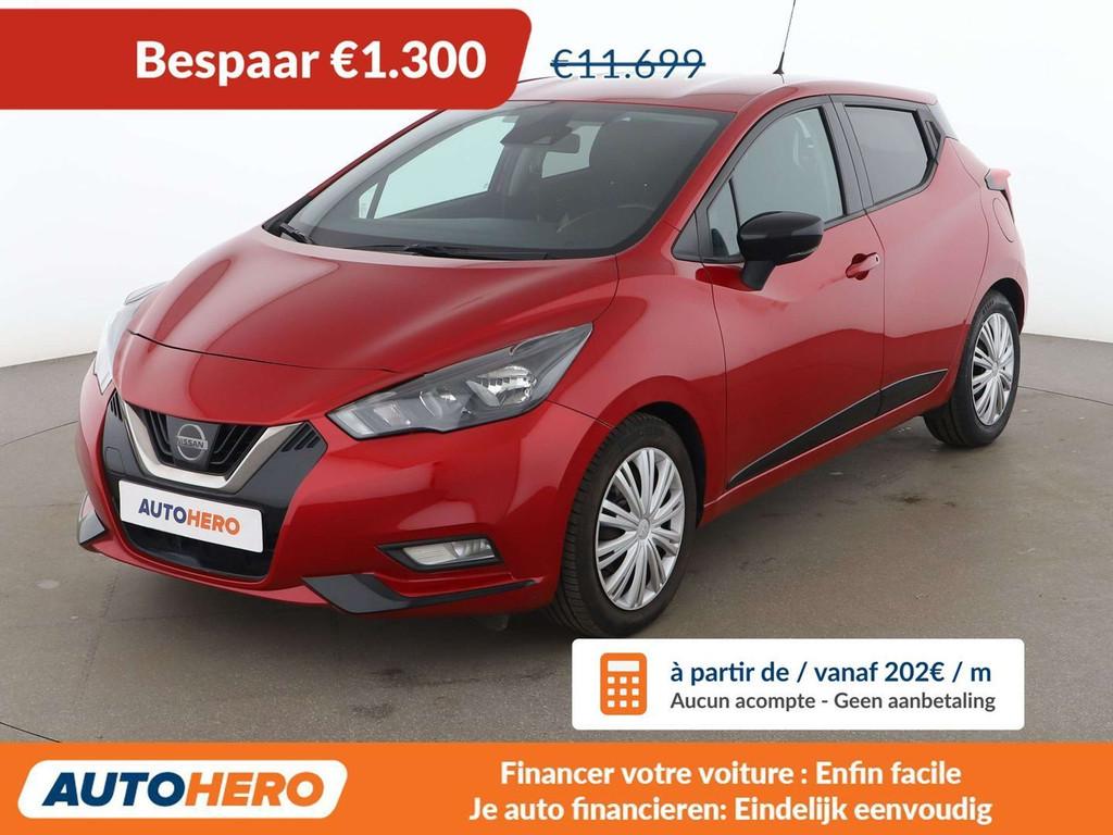 Nissan Micra 1.0 IG-T N-Design, Autos, Rouge, Achat, Euro 6, https://public.car-pass.be/vhr/7c8249a4-645a-4a24-a356-ea51cc2f403f