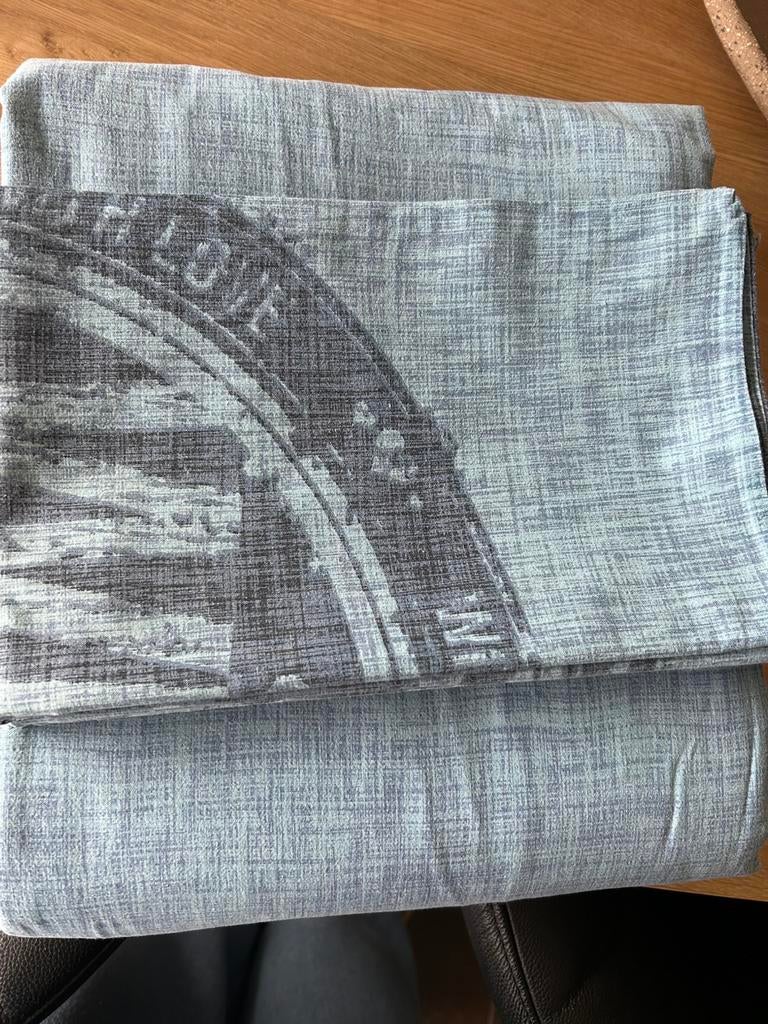 Prachtige jeansblauwe katoenen dekbedovertrek 2 persoons, Blauw, Dekbedovertrek, Ophalen of Verzenden, Nieuw