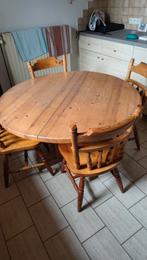 Table ronde+ chaises, Enlèvement