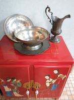 Soupière & Aiguière en étain, style Louis XVI, Antiquités & Art, Enlèvement