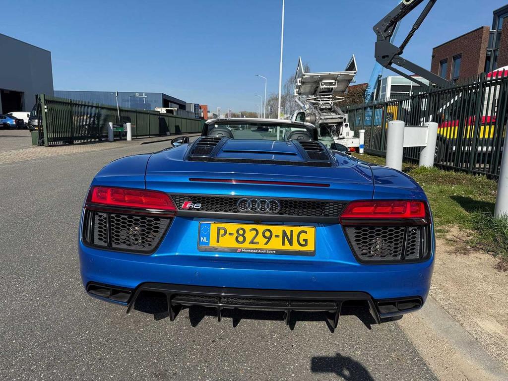 Audi R8 Spyder 5.2 FSI V10 Quattro, Auto's, Audi, Automaat, Gebruikt, Cabriolet, Bedrijf