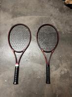 Tennis racketten wilson Pro Staff 97 V14 + bijhorende zak, Sports & Fitness, Tennis, Raquette, Comme neuf, Enlèvement, Wilson