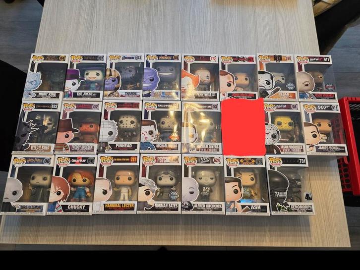 Iconische Movie Funko Collectie, Postzegels en Munten, Postzegels | Volle albums en Verzamelingen, Ophalen of Verzenden