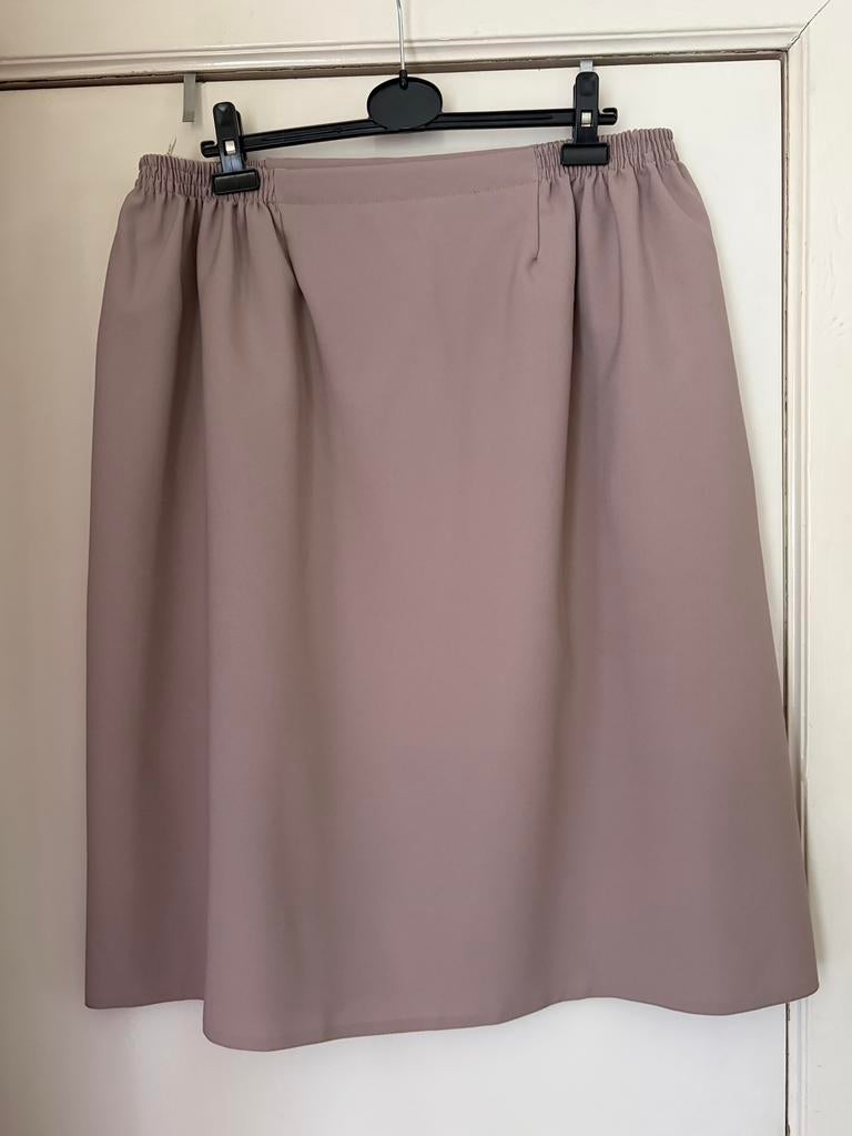 Beige rok (grote maten), Kleding | Dames, Grote Maten, Ophalen of Verzenden, Zo goed als nieuw, Beige
