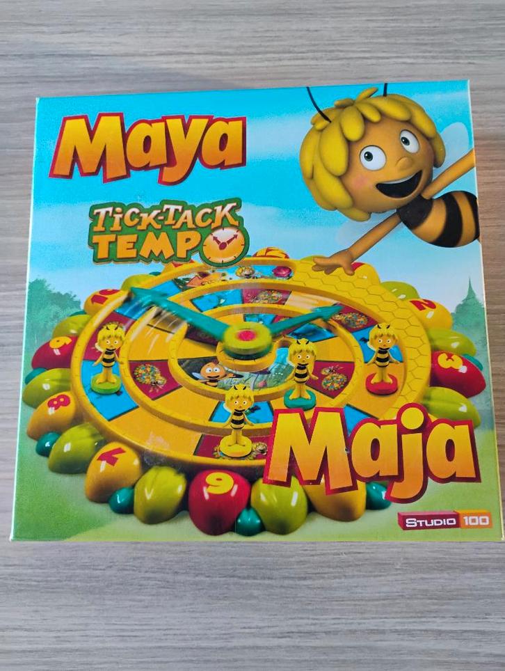 Gezelschapsspel Maya tick Tack tempo - leer de klok lezen, Hobby & Loisirs créatifs, Jeux de société | Jeux de plateau, Comme neuf