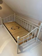 Lit + sommier à lattes relevables, 90 cm, Une personne, Enlèvement, Utilisé
