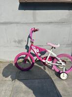 Kleine meisje fiets met vier wielen, Ophalen of Verzenden, Gebruikt