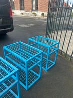 4 gelijke stevige metalen rekken, Ophalen, Gebruikt, Overige typen