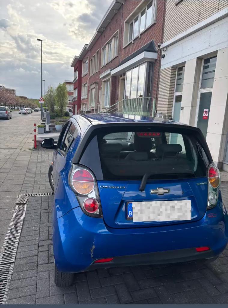 Blauwe Chevrolet spark, Auto's, Chevrolet, Particulier, Te koop, Spark