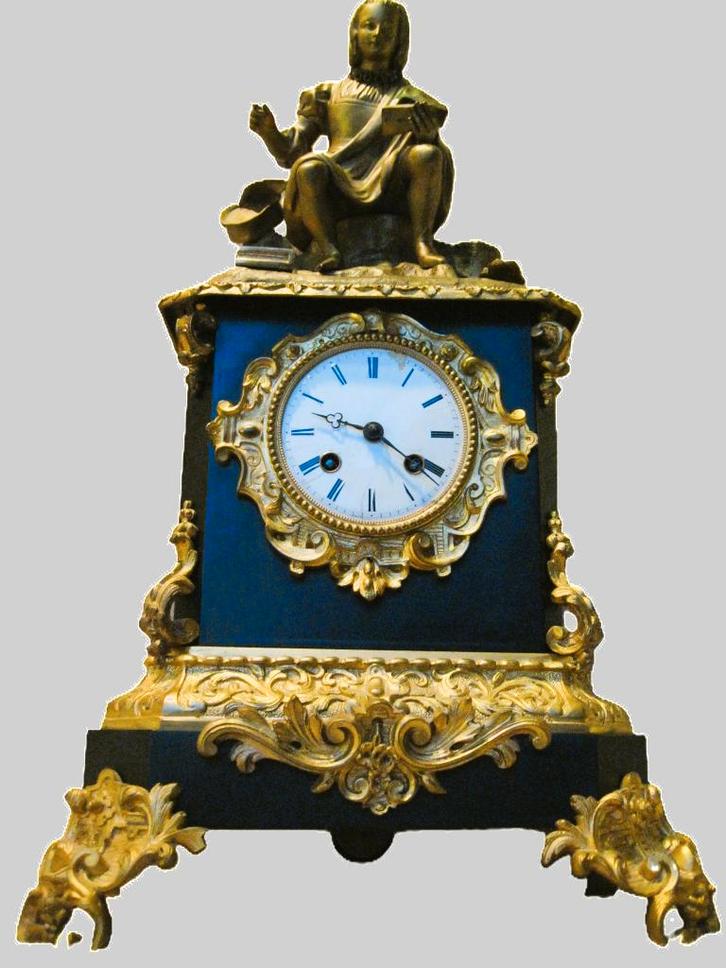 touwtjesklok periode 1850 GRINGOIR, Antiek en Kunst, Antiek | Klokken, Ophalen