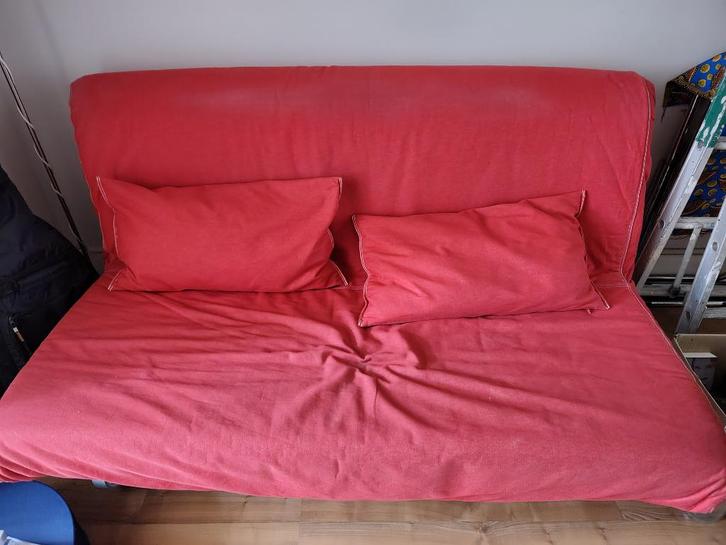 IKEA PS slaapbank voor twee personen, Huis en Inrichting, Zetels | Zetels, Gebruikt, Rechte bank, Tweepersoons, 150 tot 200 cm