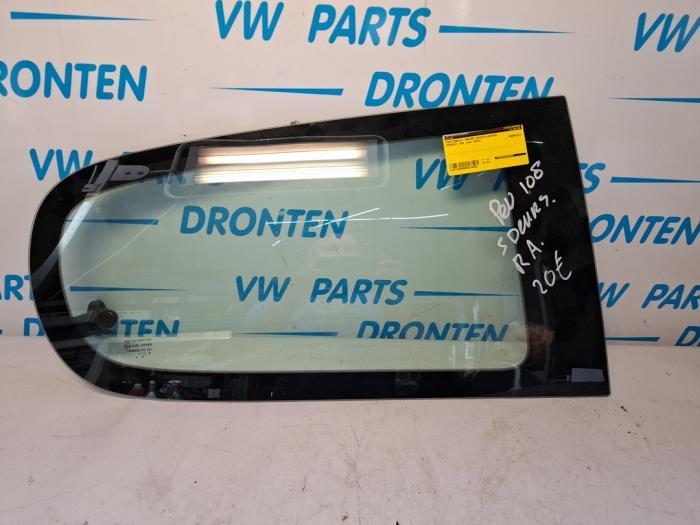 Vitre portière 4portes arrière droite d'un Peugeot 108, -, 3 mois de garantie, Utilisé, -