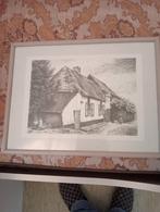 Dessin de ferme, Antiquités & Art, Art | Dessins & Photographie, Enlèvement ou Envoi