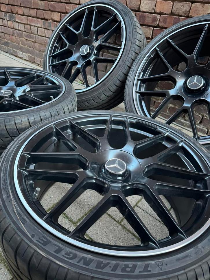 20’’Mercedes breedset (8,5/  2x 245/35/20 2x 275/30/20  2x, Auto-onderdelen, Banden en Velgen, Ophalen