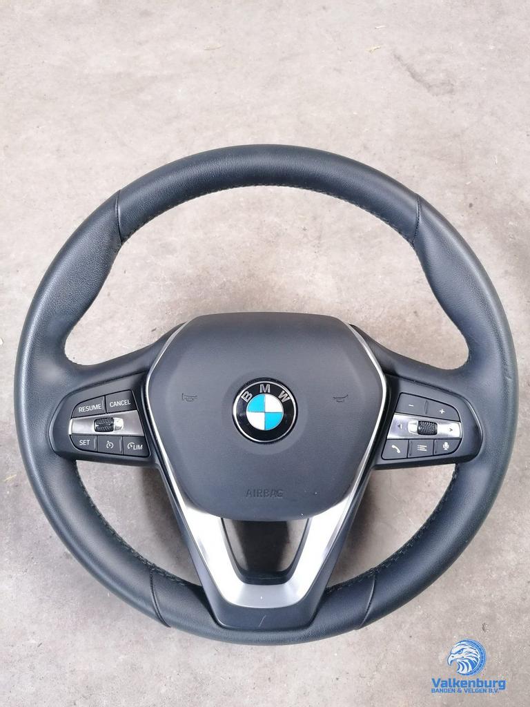 Originele BMW leder stuurwiel G20 G21 G22 G23 F40 F44 met ai, -, Utilisé, -, Enlèvement ou Envoi