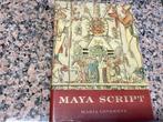 MAYA SCRIPT. Maria Longhena, Boeken, Ophalen of Verzenden, Zo goed als nieuw