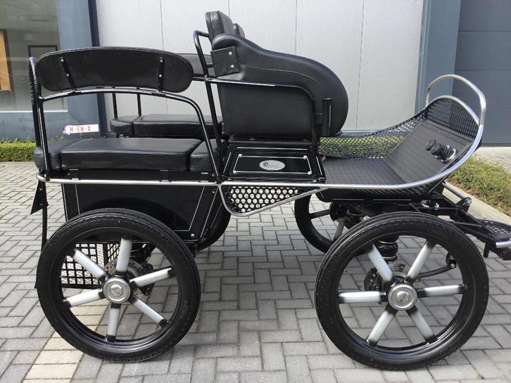 MARATHONWAGEN EASYSTEP EXCELLENT, Dieren en Toebehoren, Rijtuigen en Koetsen, Gebruikt, Marathonwagen, Pony