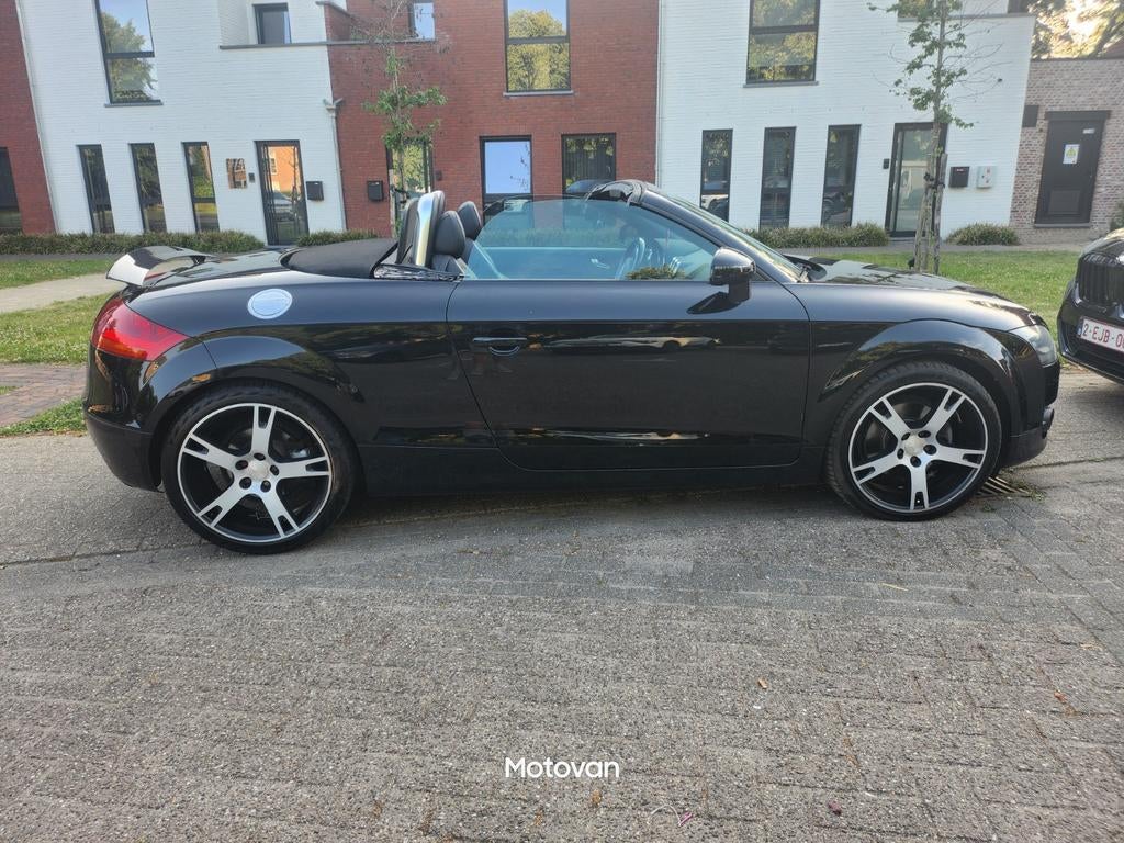 Mooie audi tt roadster cabrio , bj2008 , 2.0 Tfsi, Zwart, 4 cilinders, Cabriolet, Zwart