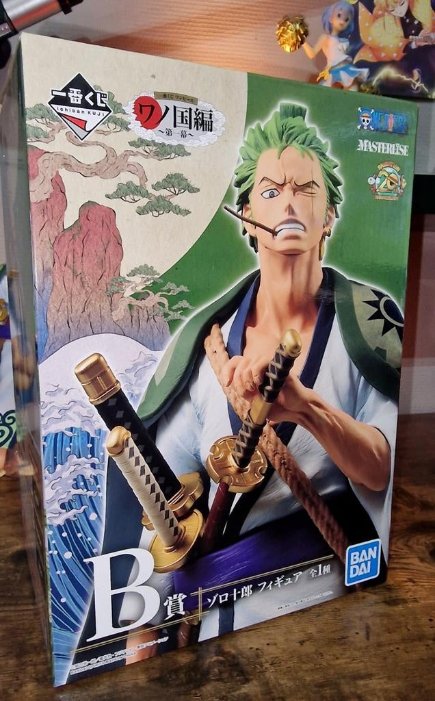Zoro figurine BanDai, Collections, Statues & Figurines, Comme neuf, Autres types, Enlèvement ou Envoi
