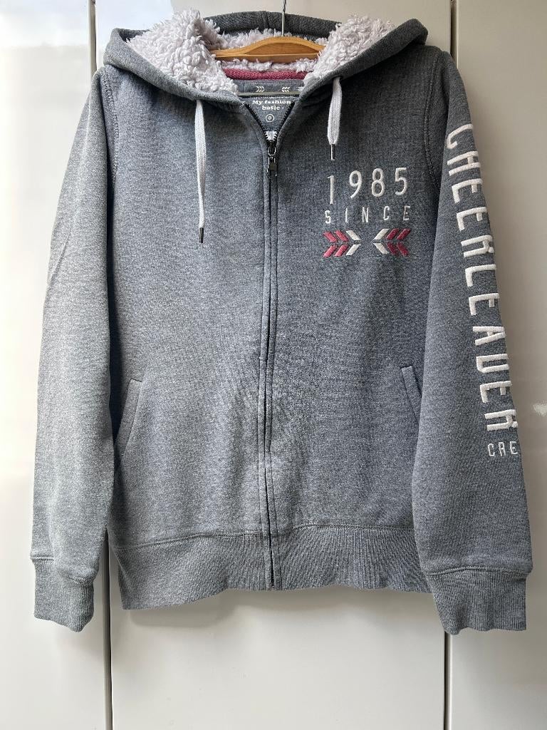 Gilet gris zippé à capuche Cache Cache - Taille XS *, Gris, Enlèvement ou Envoi, Comme neuf, Taille 34 (XS) ou plus petite