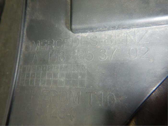 Diffuser achterbumper Mercedes CLA (22727002), Auto-onderdelen, Carrosserie, Bumper, Achter, Gebruikt, Ophalen of Verzenden