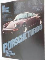 Porsche 911 Turbo Advertentie 4, Ophalen of Verzenden, Porsche