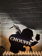 Chouffe verlicht bord, Ophalen