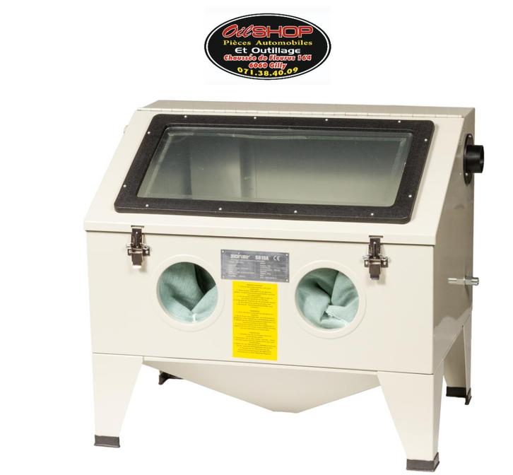 Cabine de sablage 190L, Autos : Divers, Outils de voiture, Neuf, Enlèvement