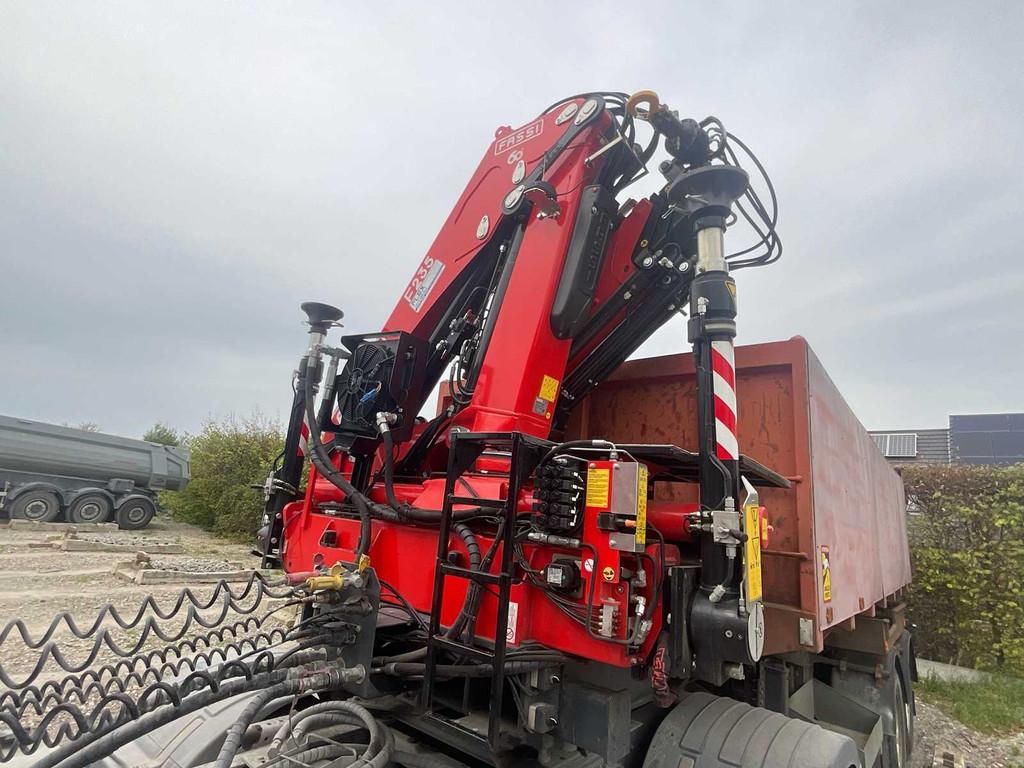 2025 WABCO tipper met Fassi F235 /SK18/25 kraan – Semi-opl, Overige brandstoffen, Bedrijf, Aanhangers en Opleggers, Te koop