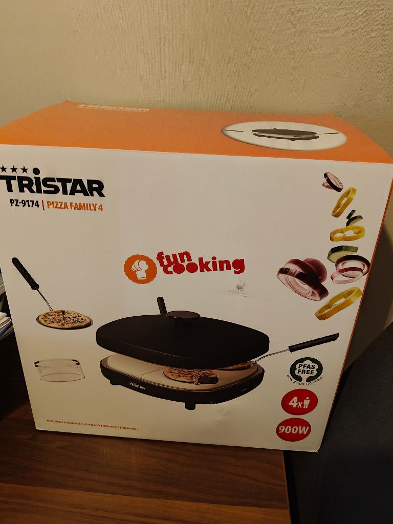 Pizza Family 4, Ophalen, Nieuw, Tafelgrill