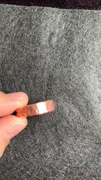 Handgemaakte koperen ring maat 55., Handtassen en Accessoires, Ophalen of Verzenden, Nieuw, 17 tot 18, Dame of Heer