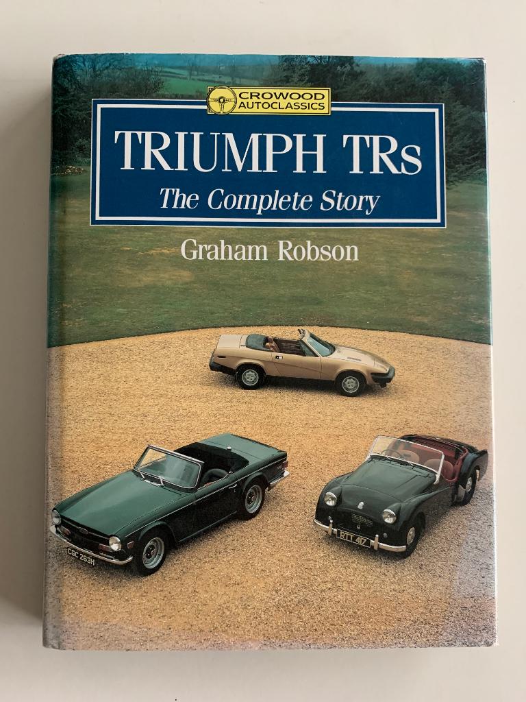 Triumph TRs, The complete story, Graham Robson, Boeken, Auto's | Boeken, Ophalen of Verzenden, Gelezen