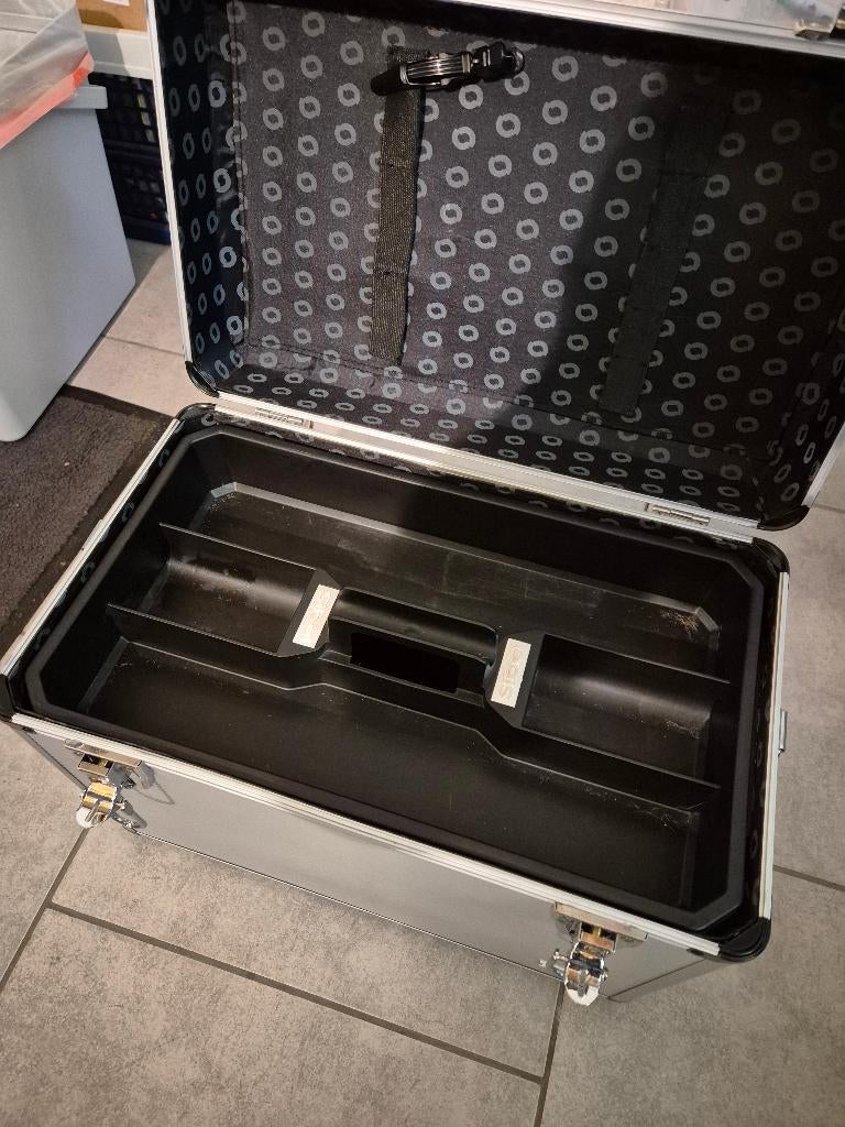 Beauty case, Ophalen of Verzenden, Gebruikt, Grijs, Hardcase